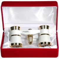 Masterpiece Collection Ovation 3x Opera Glasses, White Finish