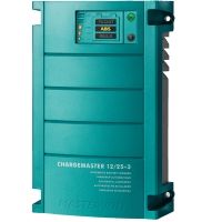 MasterVolt Battery Charger, ChargeMaster 12V 25A, 3 Bank