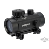 Matrix 1x30mm Military Style Illuminated Red/Green Dot Sight Scopes w/QD Weaver Base
