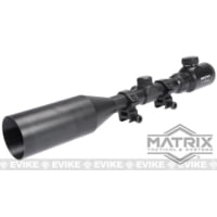 Matrix 3-12x50mm Illuminated Reticle Sniper Scopes w/Mounting Rings