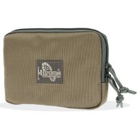Maxpedition Hook-&amp;-Loop 5&quot; x 7&quot; Zipper Pocket, Khaki-Foliage