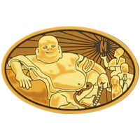 Maxpedition Buddha Laughing Morale Patch