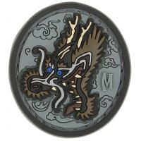 Maxpedition Dragon Head Patch, 1.23x1.36in