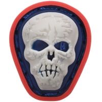 Maxpedition Hi Relief Skull Micro Patch, 0.7x0.88in