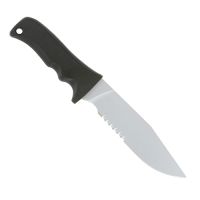 Maxpedition Large Short Clip Point Fixed Blade Knife - Partially Serrated