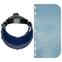MCR Safety Blue Ratchet .040 Polycarbonate Face Shield