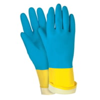 MCR Safety Chem-Tech Neoprene over Latex Gloves, 20 mil Thickness, 12in Length