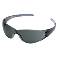 MCR Safety CK2 Series Safety Glasses with Anti-Fog Lens, Non-Slip Temple Sleeves and Soft Nose Piece