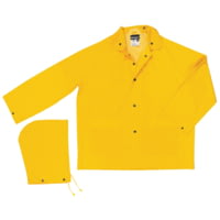 MCR Safety Jacket PVC/POLY Yellow Xl 200JXL