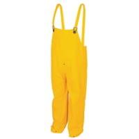 MCR Safety Bib Overalls W/FLY Yellow M 200BPM