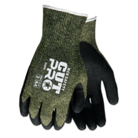 MCR Safety Cut Pro 13 Gauge Kevlar/Steel Shell Cut Resistant Work Gloves, Latex Coated Palm and Fingertips