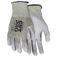 MCR Safety Cut Pro 18 Gauge ARX Aramid Shell Cut, Abrasion and Puncture Resistant Work Gloves, PU Coated Palm and Fingertips