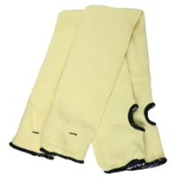 MCR Safety Cut Pro Kevlar Exterior with Cotton Interior Cut Resistant Sleeves with Thumb Slot, 22in x 3 1/4in, Hem