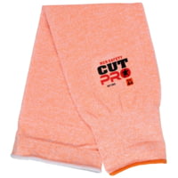 MCR Safety Cut Pro Sleeves 13 Gauge Hypermax Hi-Vis Silicone Bicep Grip Pads, 20in Length, ANSI Cut A4