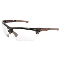 MCR Safety Dominator DM3 Magnifier Safety Glasses with Tortoise Shell Color Frame MAX6 Anti-Fog Lens, 2.5 Diopter
