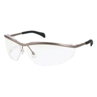 MCR Safety Klondike® KD2 Series Safety Glasses, Lightweight Metal Frame, Adjustable Nose Pads