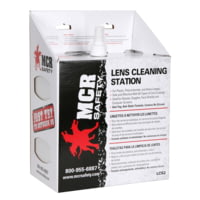 MCR Safety Lens Cleaning Station 16 Ounce Solution In Spray Bottle 4 Boxes Of 300 Tissues