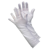 MCR Safety Long White Inspectors Gloves - Men's