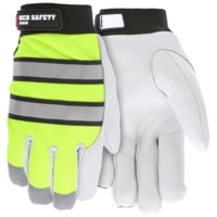 MCR Safety Mechanics Gloves Insulated Grain Goatskin Palm