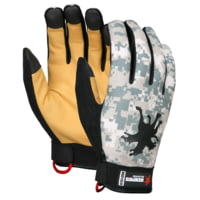 MCR Safety Mechanics Gloves, Synthetic Grain Deerskin Palm and Fingers