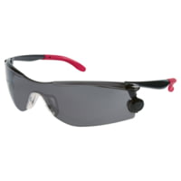 MCR Safety MT1 Series Safety Glasses, Rotating Temples, Non-Slip TPR Temple Grip and Nose Piece