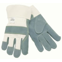 MCR Safety Shoulder Leather Work Gloves, 2.5in Safety Cuff, Sewn with DuPont Kevlar