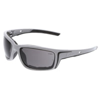 MCR Safety Swagger SR5 Series Foam Lined Safety Glasses, MAX6 Anti-Fog Lenses, Spoggle Strap Slot on Temples