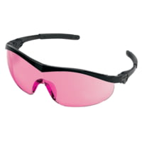 MCR Safety ST1 Series Safety Glasses, Non-Slip Temple Grips