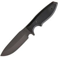 Medford Huntsman Strapper Black Fixed Blade Knife