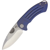 Medford Theseus Framelock Blue Folding Knife
