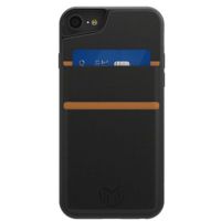 Mega Tiny iPhone 8/7/6S/6 Megaback Wallet, Black