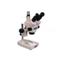 Meiji Techno Trinocular Switched Image, Zoom Stereo Microscope .7X to 4.5X with Stops