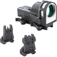 Meprolight M21 1x30mm Reflex Red Dot Sight and Fubs Self-Illuminated Flip Backup Sight