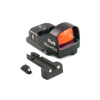Meprolight Micro Red Dot Sight Kit with Quick Detach Adaptor and Backup Day/Night Sights 1x22.5mm 3 MOA Dot