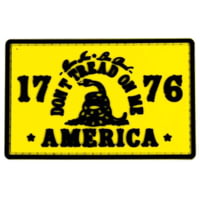 Merica Life 1776 Don't Tread on Me - America Patch