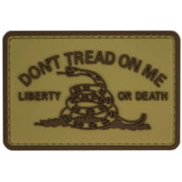 Merica Life Don't Tread on Me Patch
