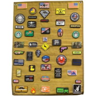 Merica Life Morale Patch Collector Panel