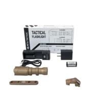 Meta Tactical Flashlight Kit w/ 18350 Battery Body