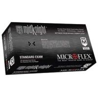 Microflex Glove Black Pf Nitrile M PK100 MK-296-M