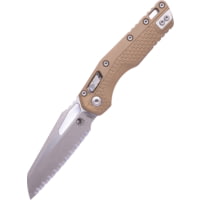 Microtech MSI S/E Tri-Grip Polymer Apocalyptic Full Serrated 3.88in Folding Knife