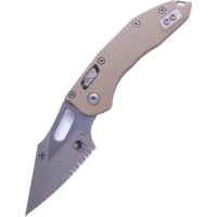 Microtech Stitch Ram-Lok Apocalyptic Fluted G-10 Cover Part Serrate 3.71in Folding Knife
