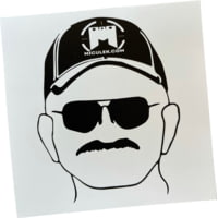 Miculek Jerry's Face Sticker