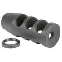 Midwest Industries AR-15 5.56/.223 Muzzle Brake, 1/2 x 28