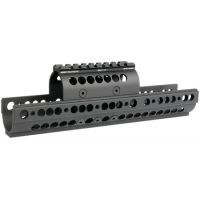 Midwest Industries Extended AK-SS Universal Smooth Handguard AK47/74 Black MI-AK-SSX