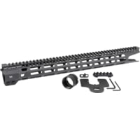 Midwest Industries Mi Handguard Crm M-lok 17.5&quot; Combat Rail Fits Ar-15
