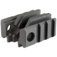 Midwest Industries Tactical Light Mounts With Two Mil-Spec Picatinny Rails With Two Anti-Rotation Sling Swivel Sockets Black MCTAR-01G2