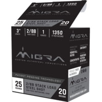 Migra Steel Shot Staxd Load 20 Gauge 1 oz 3" Shotgun Ammunition