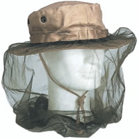 MIL-TEC Mosquito Head Net w/Rubber Band