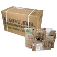 Military Surplus Meals Ready To Eat Case, Inspection 2020