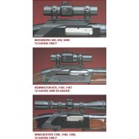 Millett Shotgun Mount Accessories - See-Thru Saddle Mounts